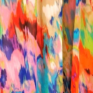 Watercolor Halter Maxi